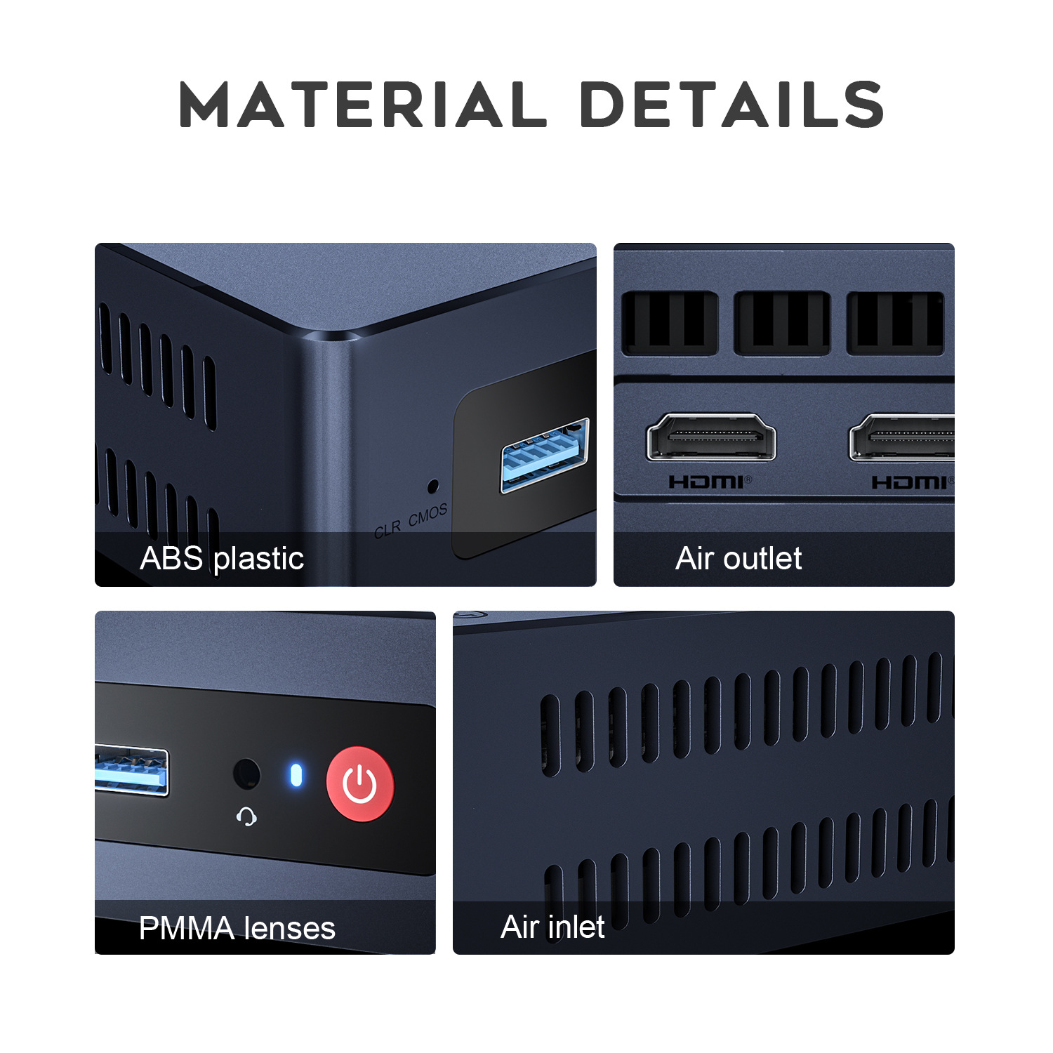 Beelink MINI S N5095 MINI-host 4K Office Game Theater Portable MiniPC Desktop Computer - Image 16