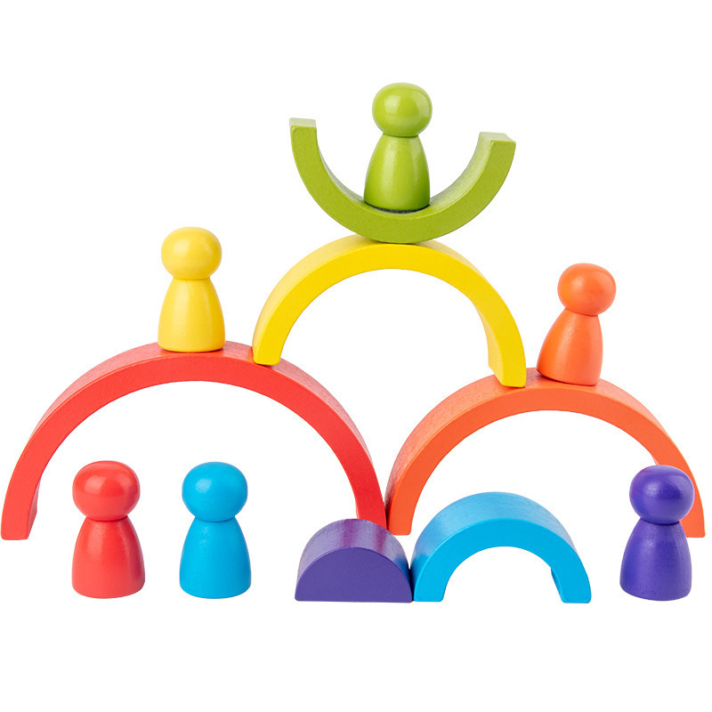 Rainbow arched building blocks - Image 5