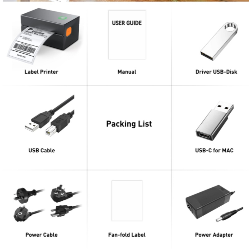 Express Single Machine Printer Electronic Face Sheet Thermal Label - Image 11