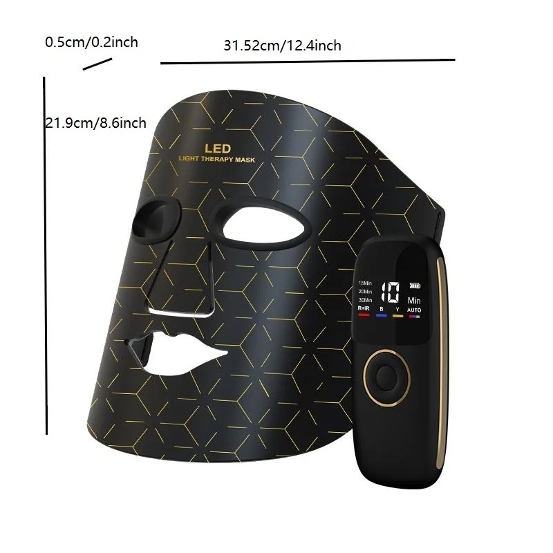 Photon Beauty Mask Household Facial Charging Beauty Instrument Acne Removal Shrink Hole Firming Skin Wrinkle Removal - Image 5