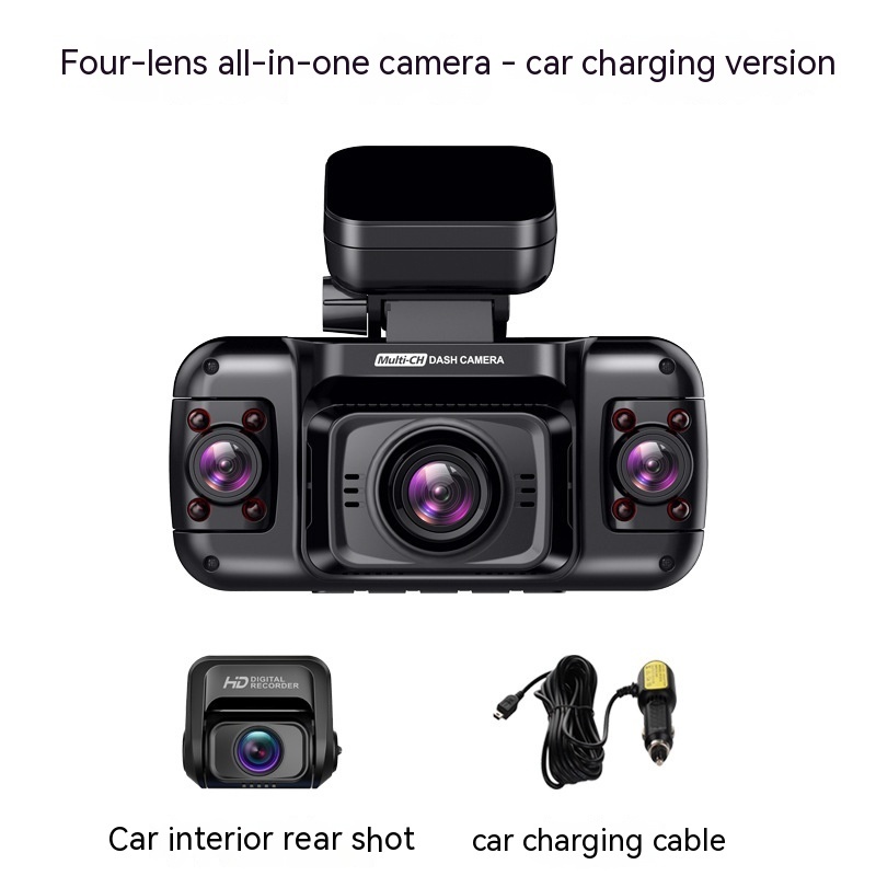 Panoramic Ultra-clear Driving Recorder Parking Hour Anti-scratch Car - Image 6