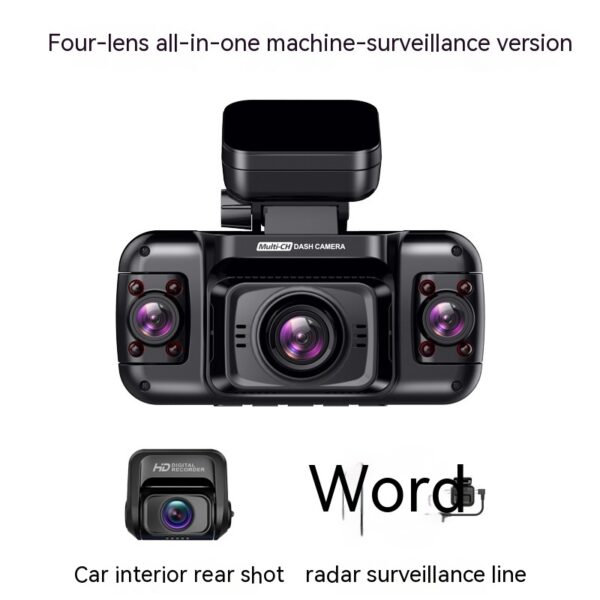 Panoramic Ultra-clear Driving Recorder Parking Hour Anti-scratch Car - Image 9