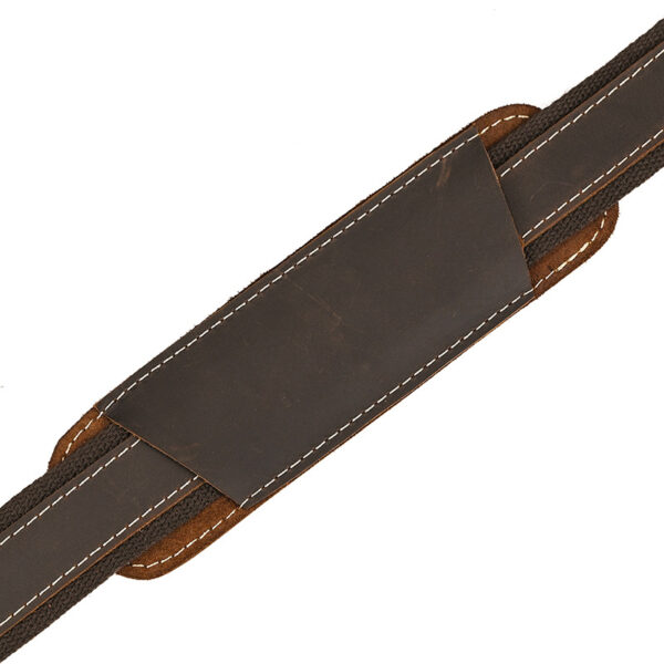 Large Capacity Retro Crazy Horse Leather Travel Bag - Image 14