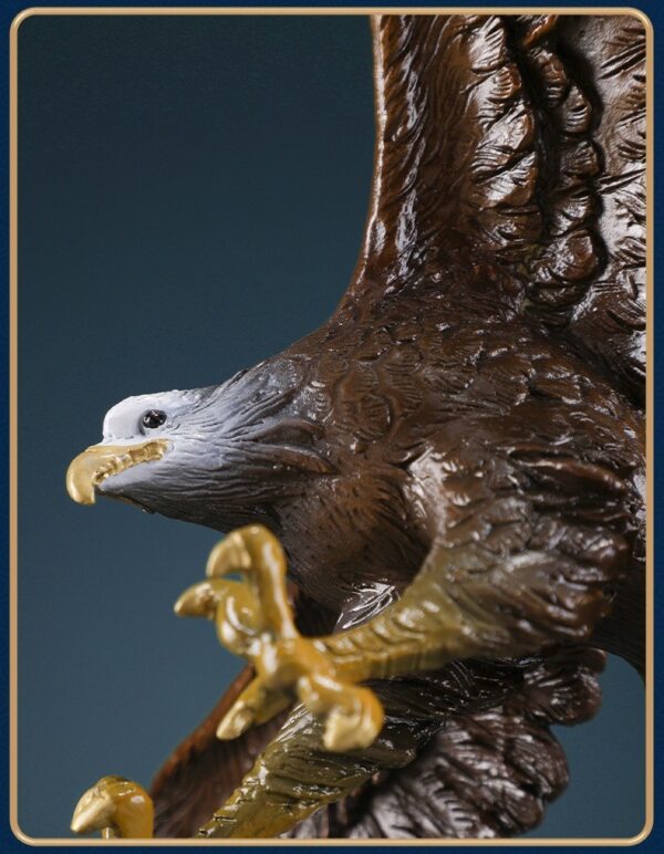 Copper Gold Years Eagle Brass Ornaments - Image 7