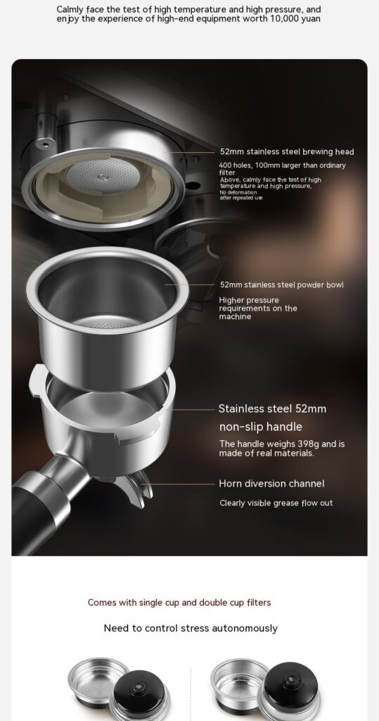 Italian Coffee Machine Fully Automatic Household Freshly Ground Concentrate