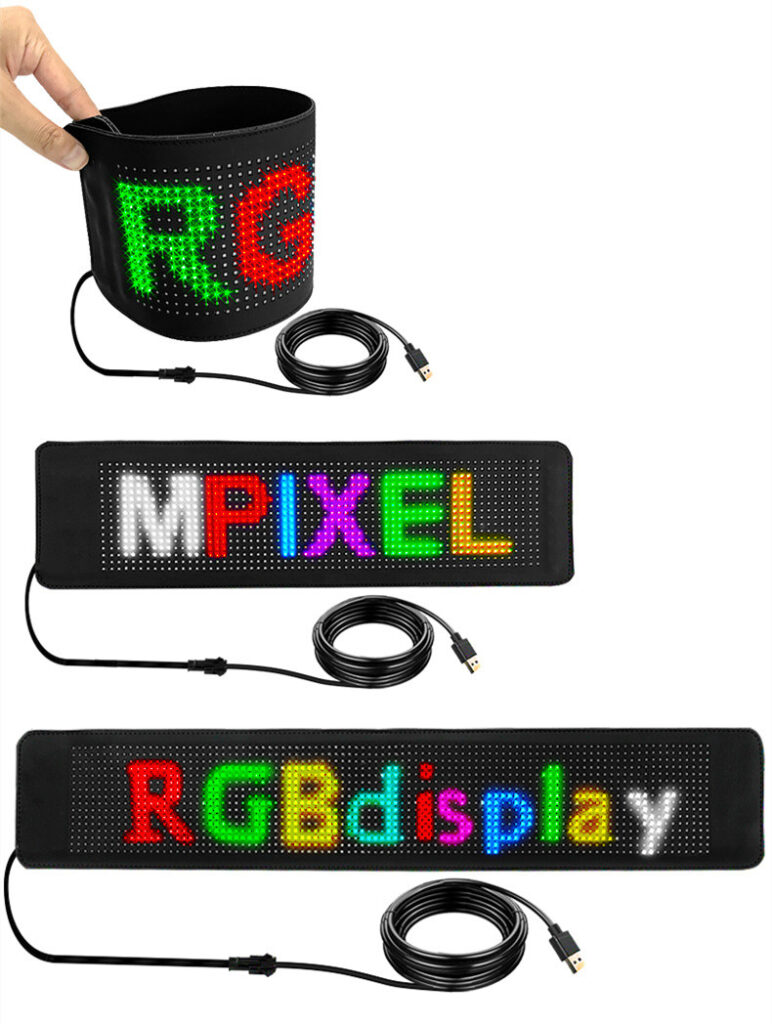 Mobile Phone Sending LED Flexible Display