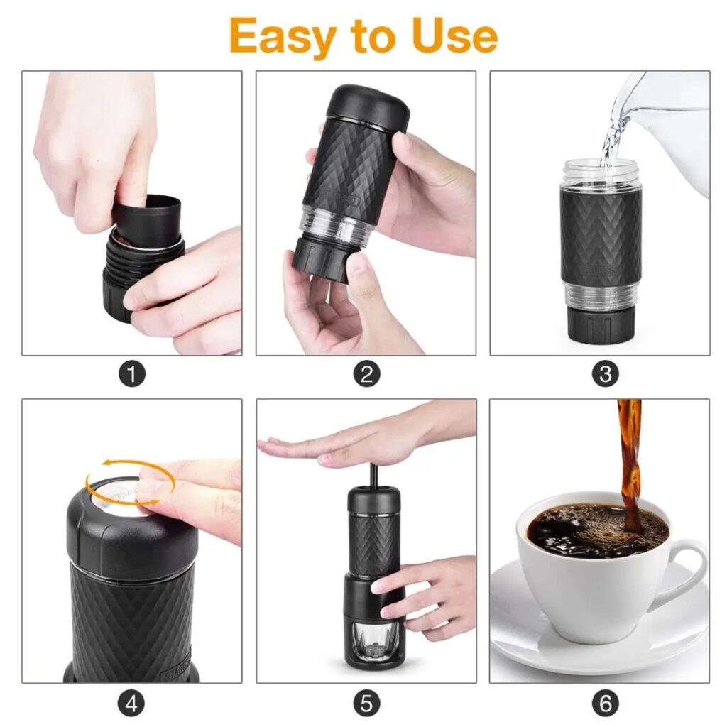 Portable Manual Espresso Coffee Machine