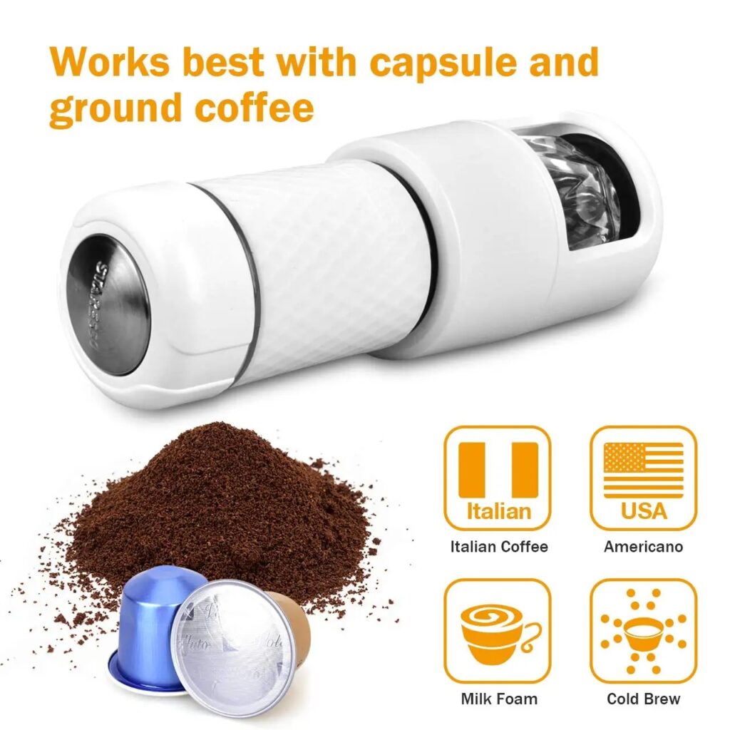 Portable Manual Espresso Coffee Machine