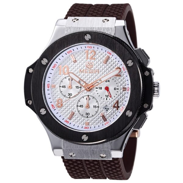 Watches Men Luxury Quartz Wrist Watch Male Sports Military Chronograph Watches - Image 17