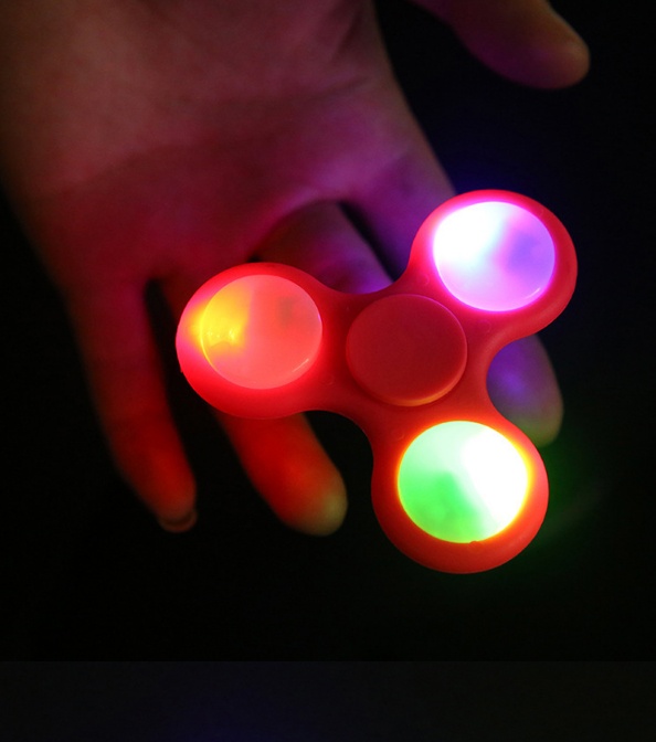 Fidget Spinner Led Lights  Batteries Included - Image 9