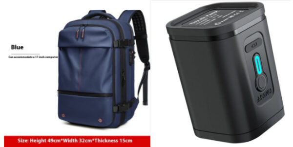 Travel Backpack Men's Business Multifunction Computer Bag Vacuum Compression Large-capacity Backpack - Image 36