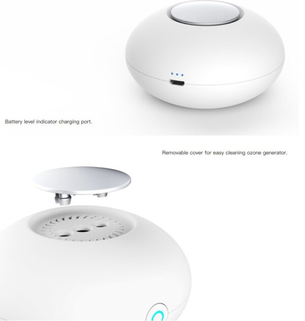 Mini Ozone Generator Deodorizer Air Purifier - Image 4