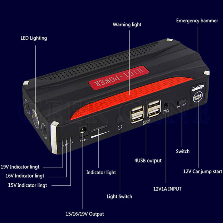 Car Starter Multifunction Emergency Car Tool - Image 3