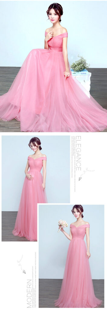 Women's New One-shoulder Slim Long Dress