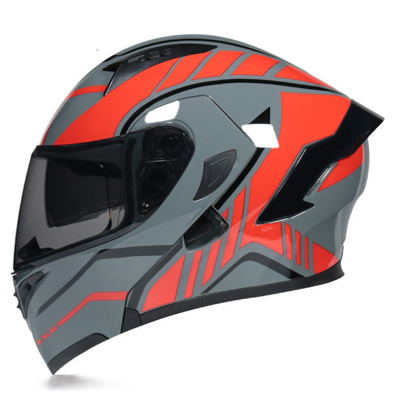Half Helmet Helmet Personality Winter Locomotive Gray - Image 60