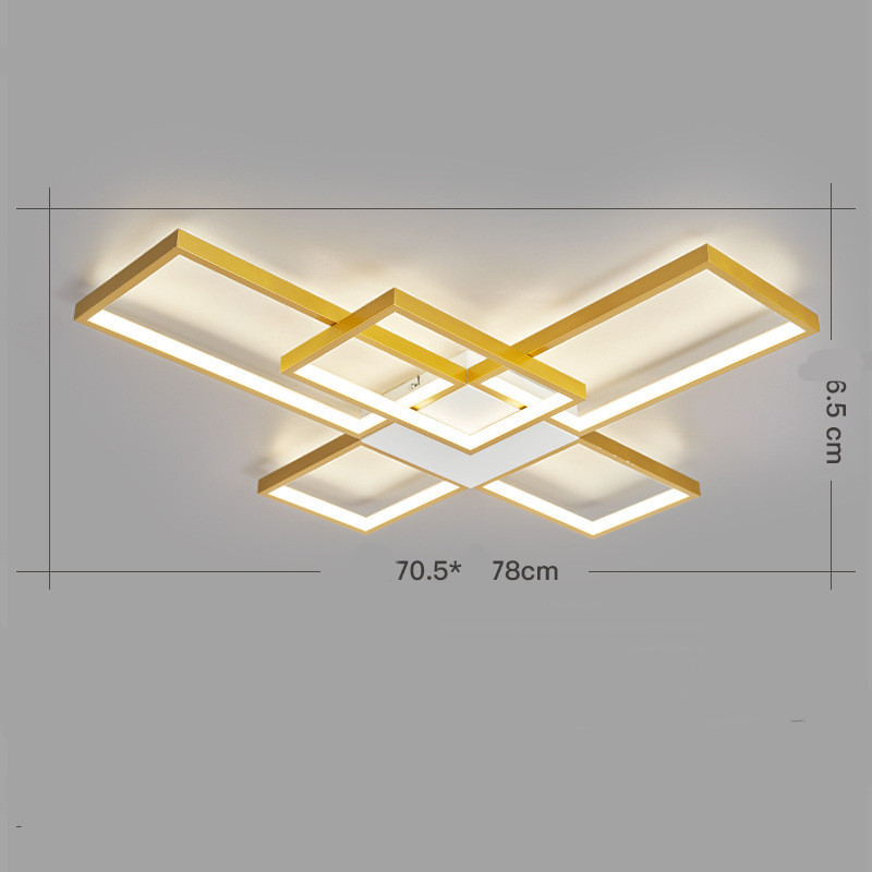 LED Ceiling Lamp Warm Bedroom Simple Household - Image 5