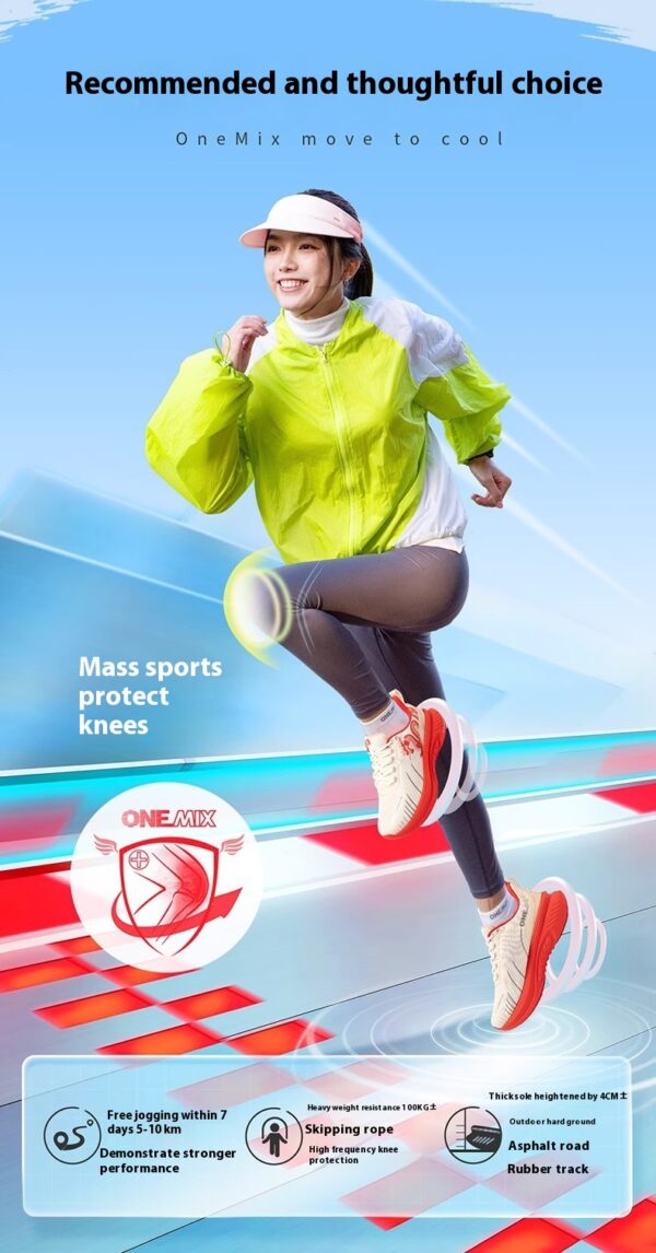 Dragon Limited Soft Bottom High Elastic Shock Absorber Sneaker Lightweight Breathable - Image 15