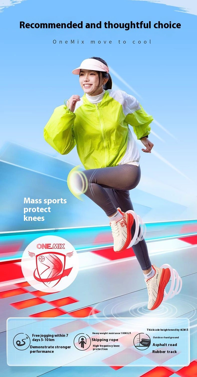 Dragon Limited Soft Bottom High Elastic Shock Absorber Sneaker Lightweight Breathable - Image 15