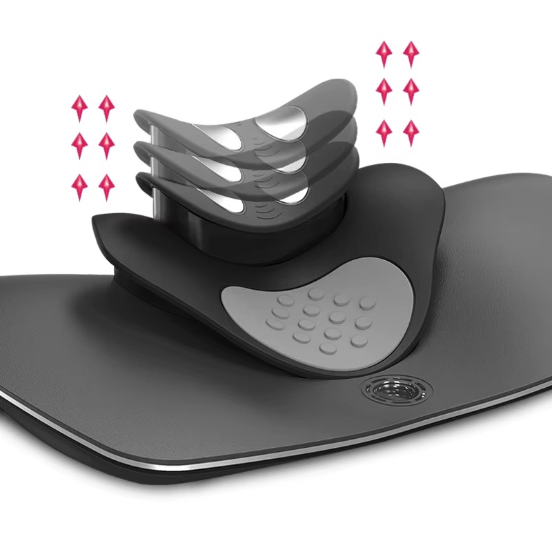 Electric Heat Therapy Massage Products Cervical Massager Traction Machine Pillow For Neck And Shoulder Massage - Image 4