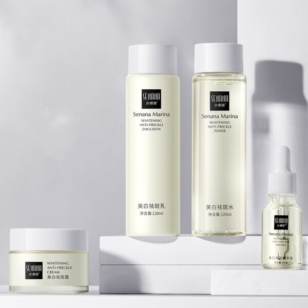 Whitening And Freckle Removing Skin Care Kit Hydrating Moisturizing And Brightening Skin Tone - Image 5