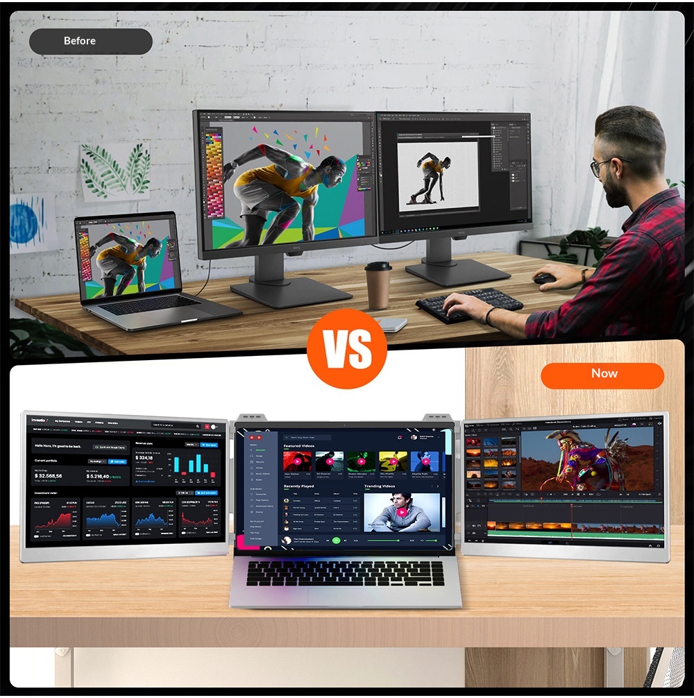 Portable Office Monitor With High Definition And Wide Color Gamut - Image 12