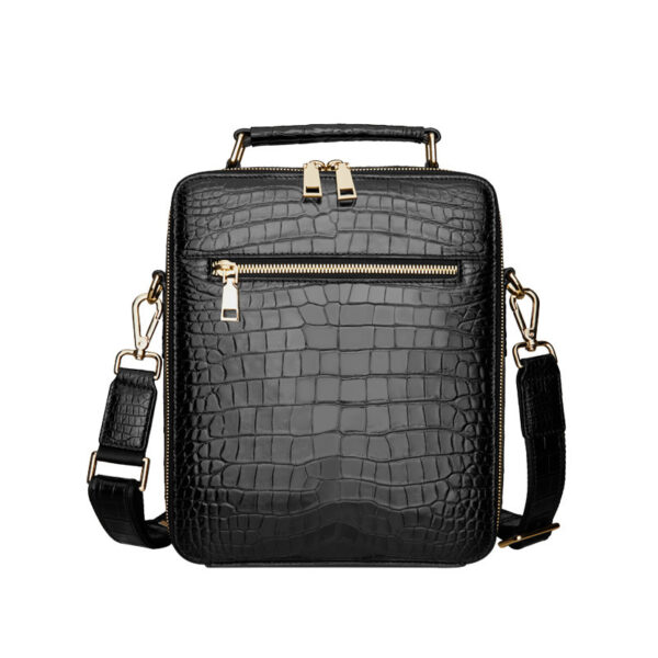 New Fashion Personalized Leather Men's Handbag - Image 3
