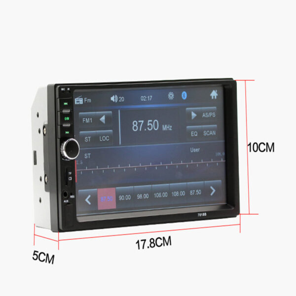 Mobile phone interconnection universal 7-inch dual spindle vehicle mp5 - Image 5