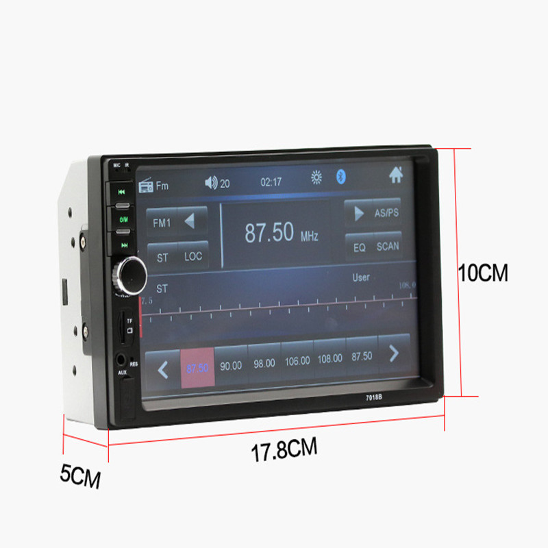 Mobile phone interconnection universal 7-inch dual spindle vehicle mp5 - Image 5