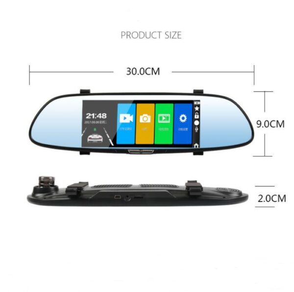 V37 7 inch screen driving recorder - Image 2