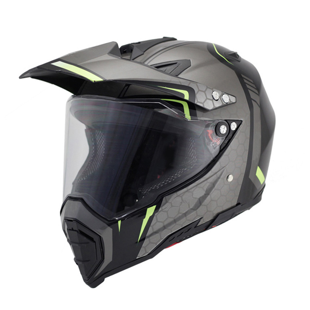 Handsome full-cover motorcycle off-road helmet - Image 17