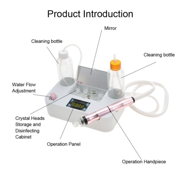 Special Offer Portable Oxygen Spray Water Injection Hydro Jet Machine Beauty Blackheads Clean Skin Rejuvenation Oxygen Face Care - Image 4