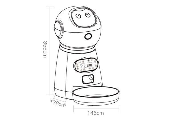 Automatic pet feeder - Image 2