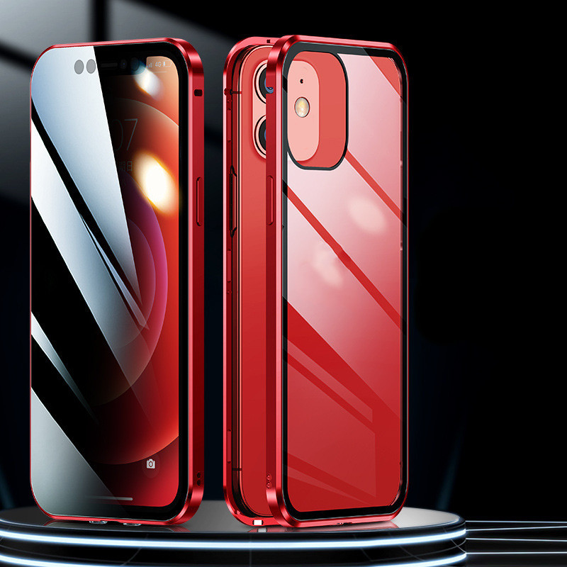 Stylish Double Sided Snap Lock Privacy Phone Case - Image 7