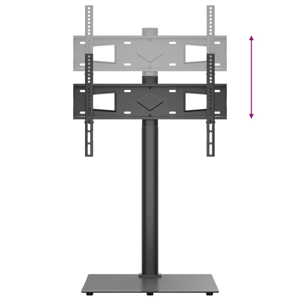 TV corner stand with 1 shelf for 32-65 inch TVs - Image 8
