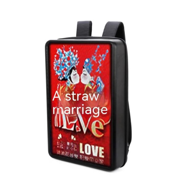21.5 Inch Display Advertising Backpack - Image 6