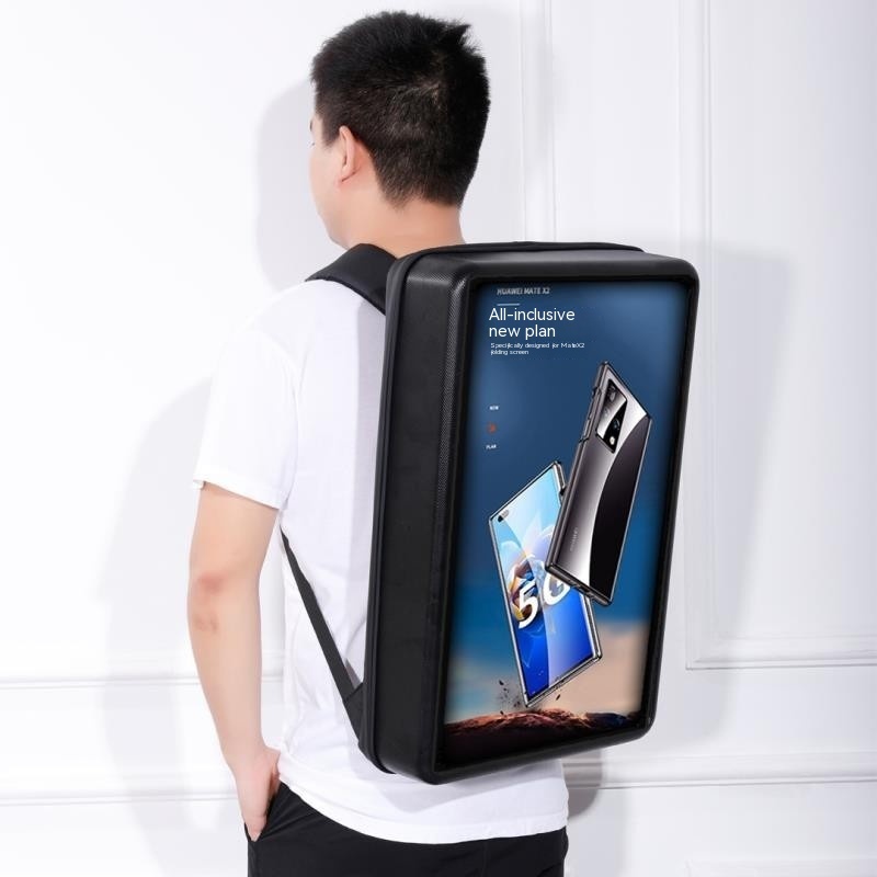 21.5 Inch Display Advertising Backpack - Image 3