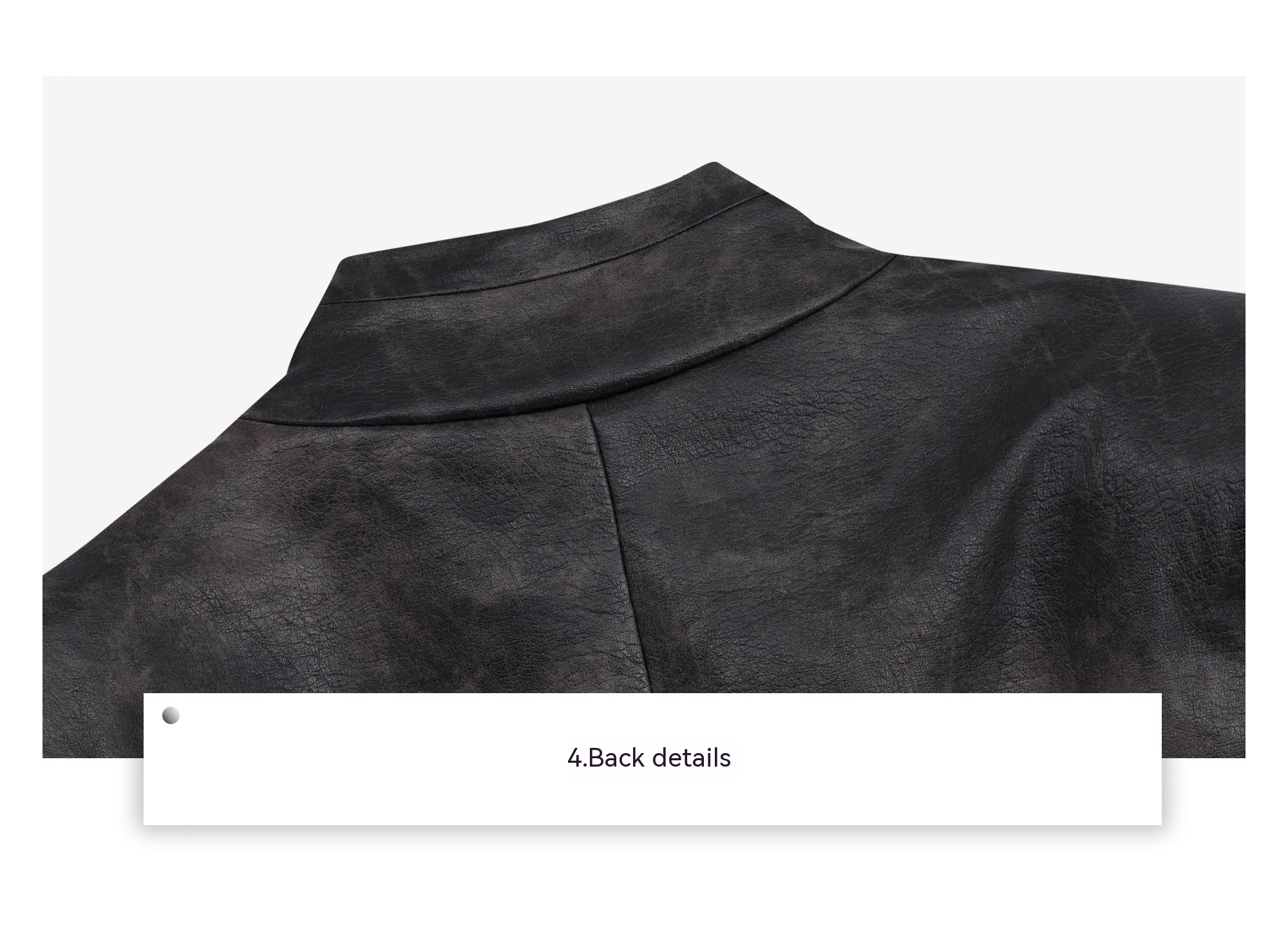 Coat Stand Collar Short Motorcycle Clothing Men - Image 11