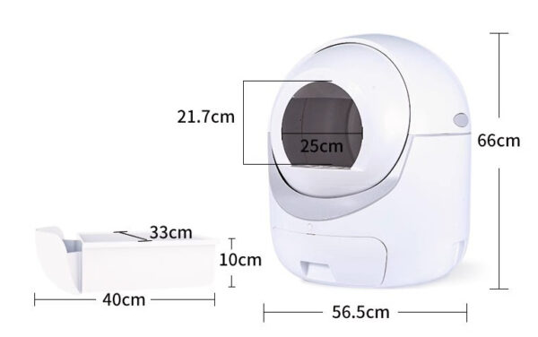 Fully Automatic Cat Litter Box Electric Deodorant Fully Enclosed - Image 6