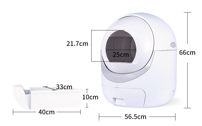 Fully Automatic Cat Litter Box Electric Deodorant Fully Enclosed