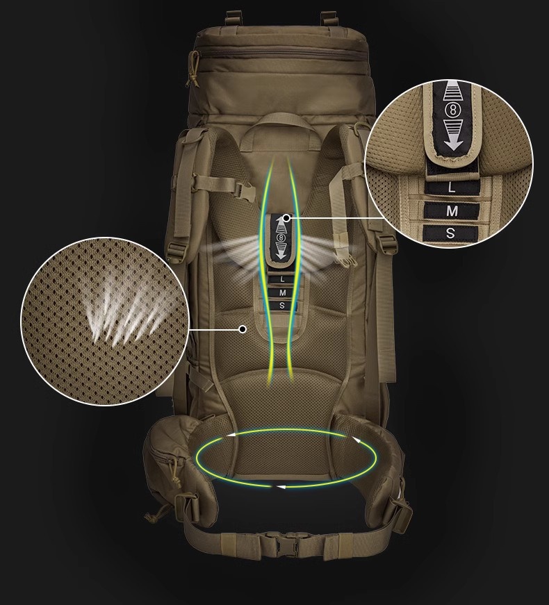 Outdoor Camouflage Men's And Women's Backpack