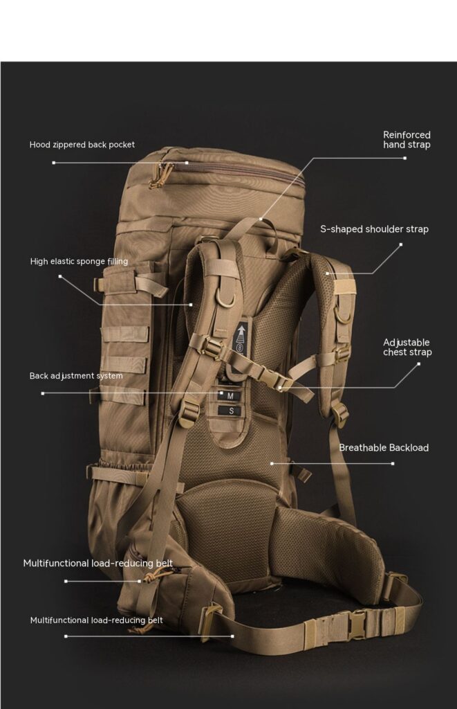 Outdoor Camouflage Men's And Women's Backpack