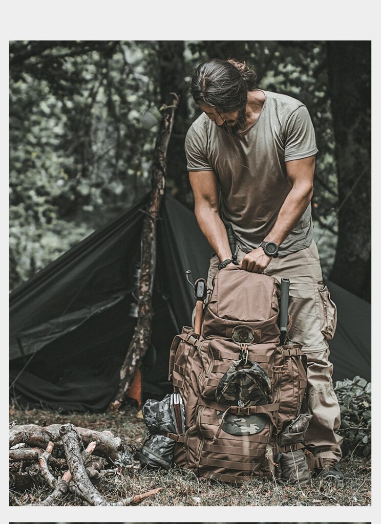 Outdoor Camouflage Men's And Women's Backpack