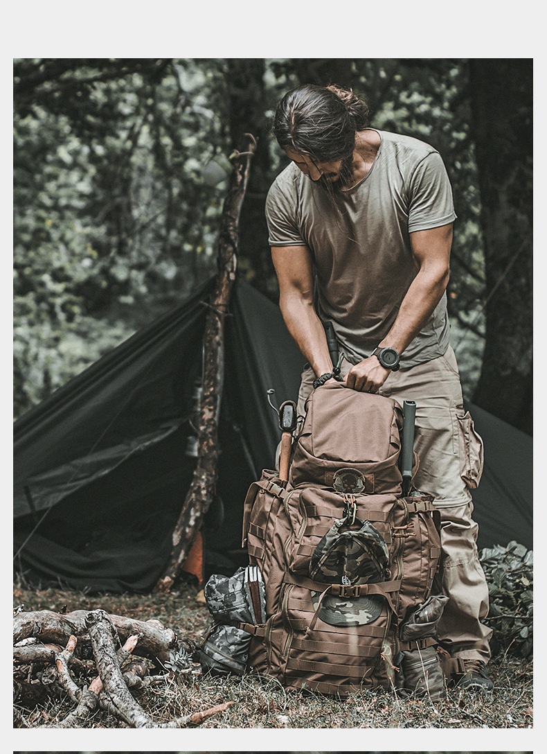 Outdoor Camouflage Men's And Women's Backpack - Image 16