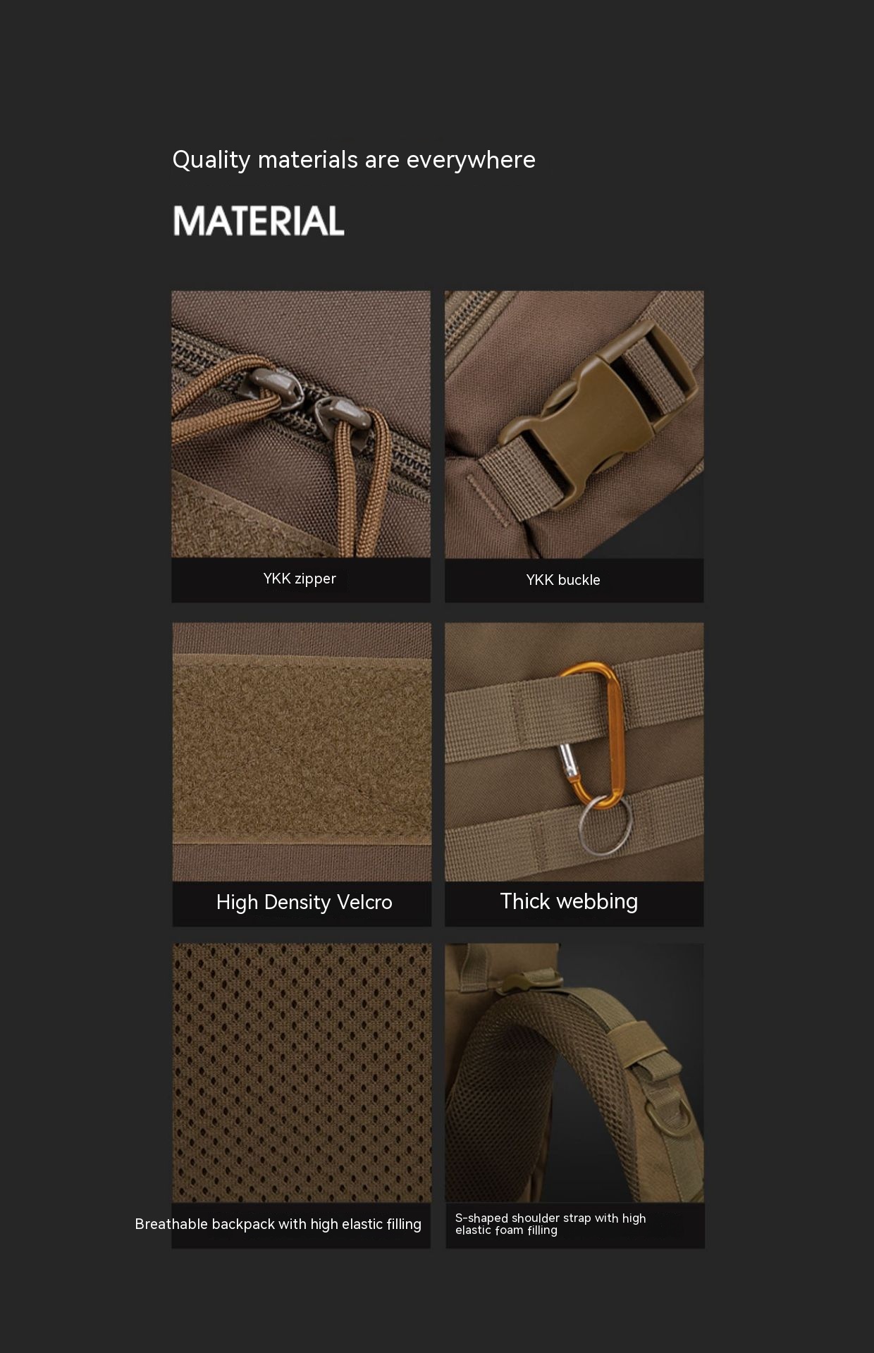 Outdoor Camouflage Men's And Women's Backpack - Image 12