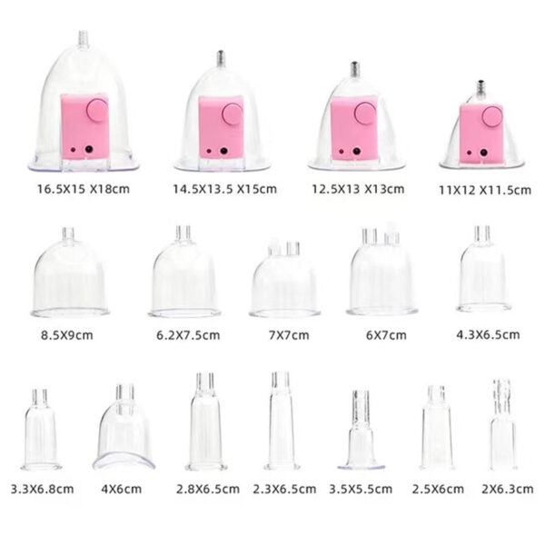 Fever Breast Vacuum Machine Health Commercial Scraping Cupping Chest Massage Instrument - Image 12