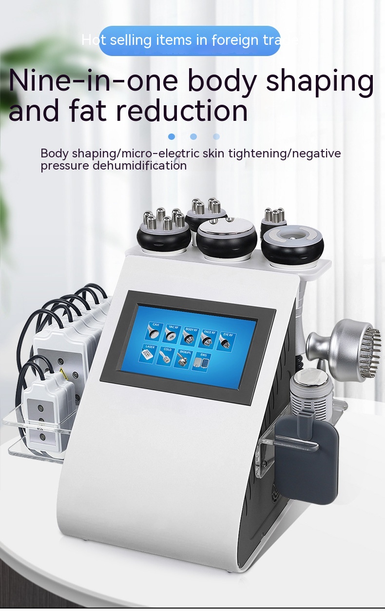 Nine-in-one 40K Ultrasonic Vacuum Negative-pressure Cosmetic Instrument - Image 8