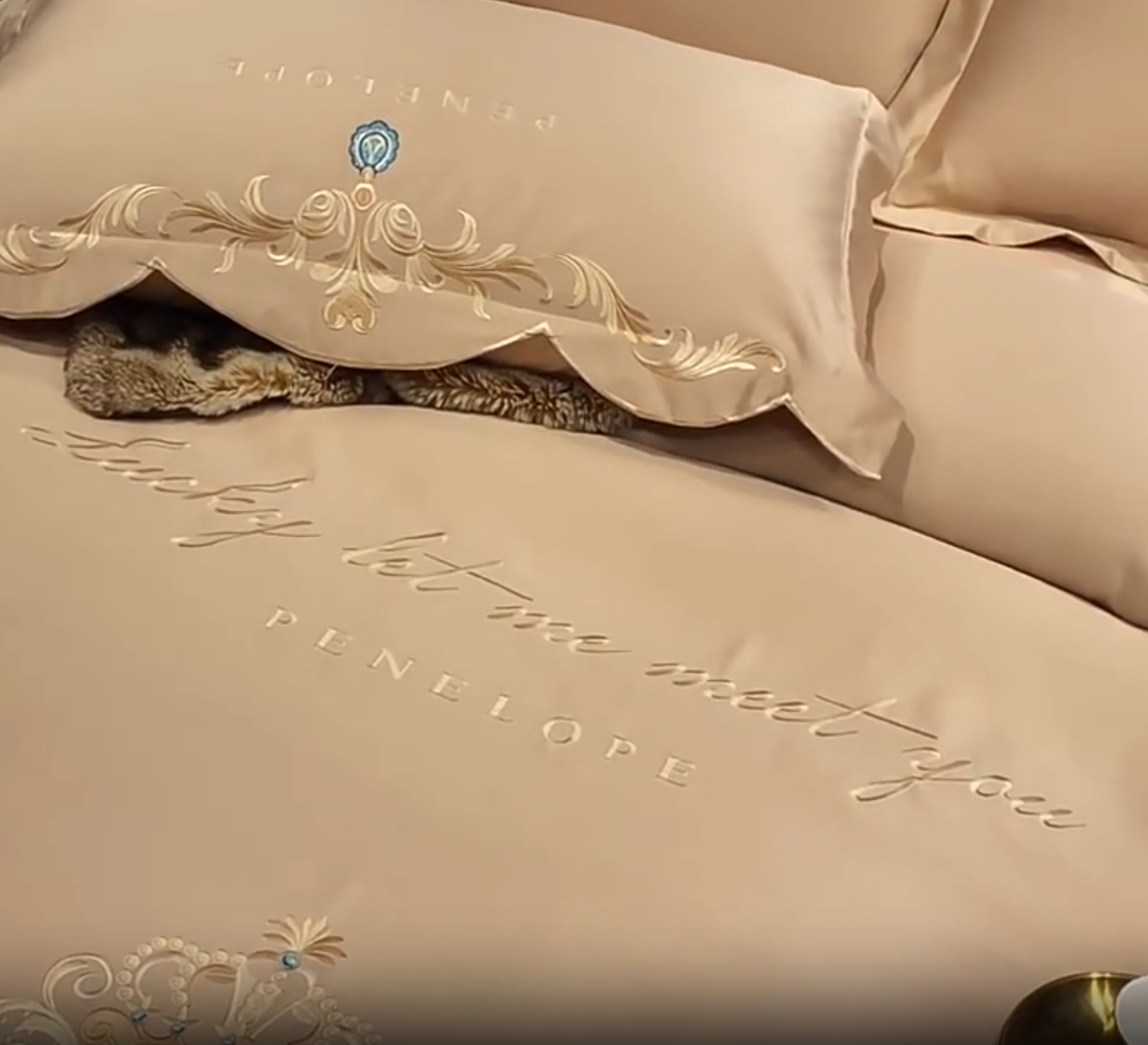 Ice Silk Quilt Sets Bed Sheets Bedding Four-piece Set - Image 11