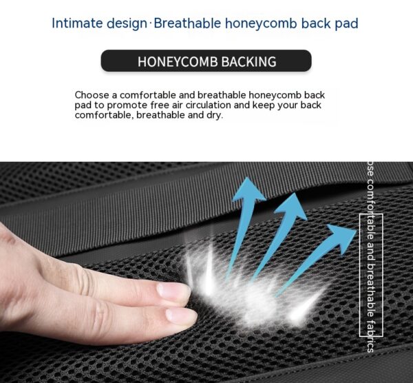 Travel Backpack Men's Business Multifunction Computer Bag Vacuum Compression Large-capacity Backpack - Image 24