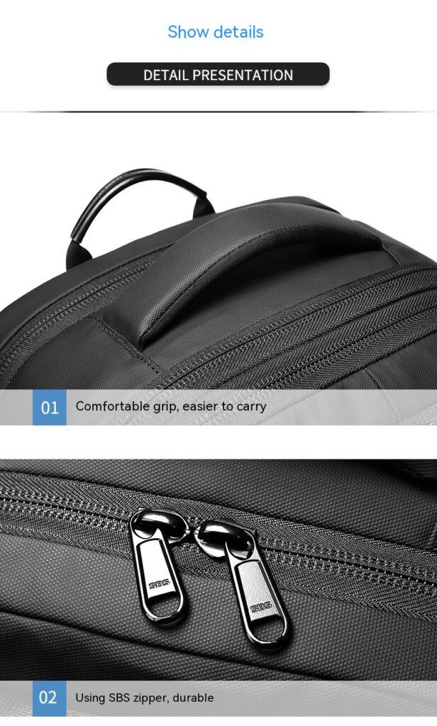 Travel Backpack Men's Business Multifunction Computer Bag Vacuum Compression Large-capacity Backpack