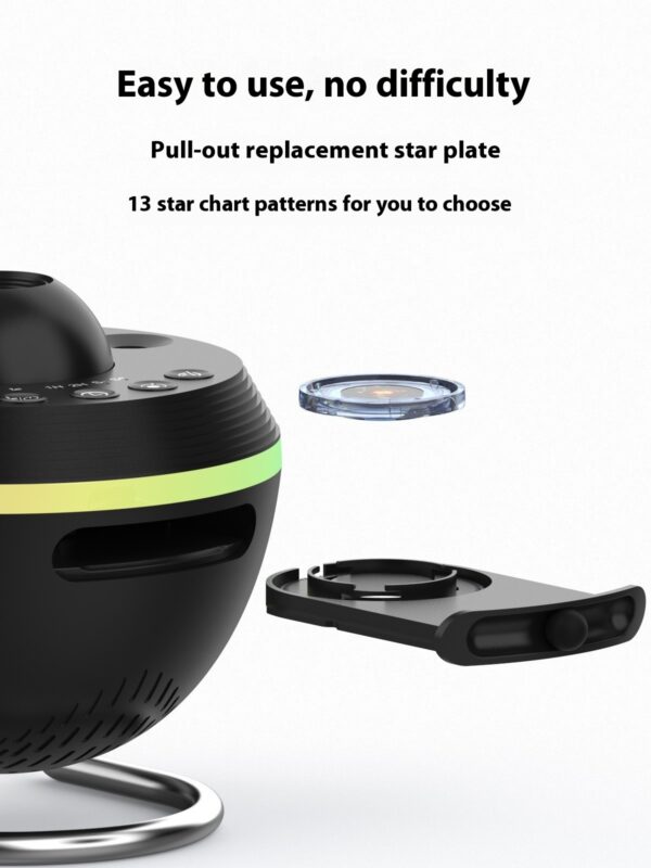 Dynamic Meteor 13 In 1 Ultra Clear Galaxy Projector Lamp Rotary Space Ball Planetarium Projector Lights For Kids Gift - Image 11
